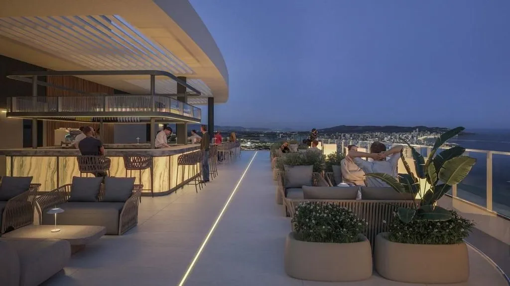 Terrasse - Luxury Apartment with Pool in Benidorm