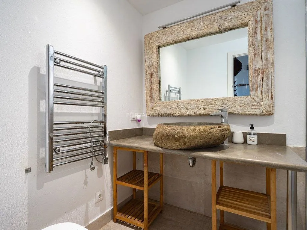 Salles de bain - Renovated Flat with Harbour View in Es Castell