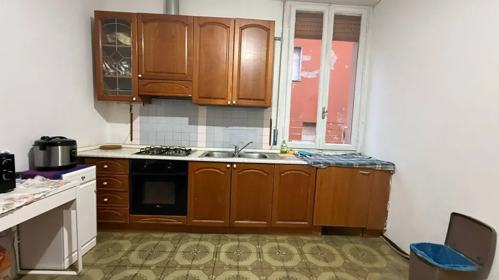 Cuisine - Bright Apartment with Balcony in Castelfranco Emilia
