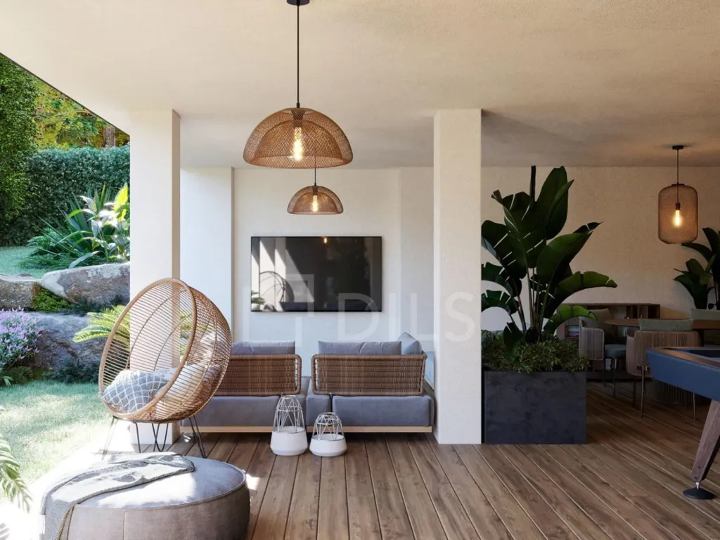 Terrace - T4 Apartment with Terrace in Parede, Cascais