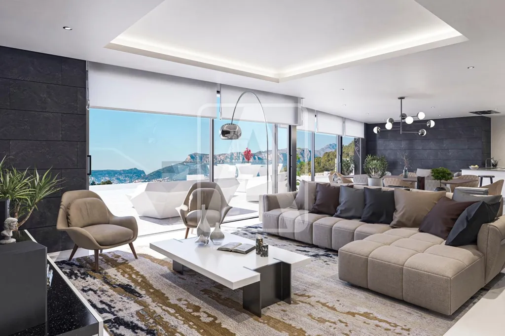 Soggiorno - Luxury Villa with Sea Views in Benissa Costa