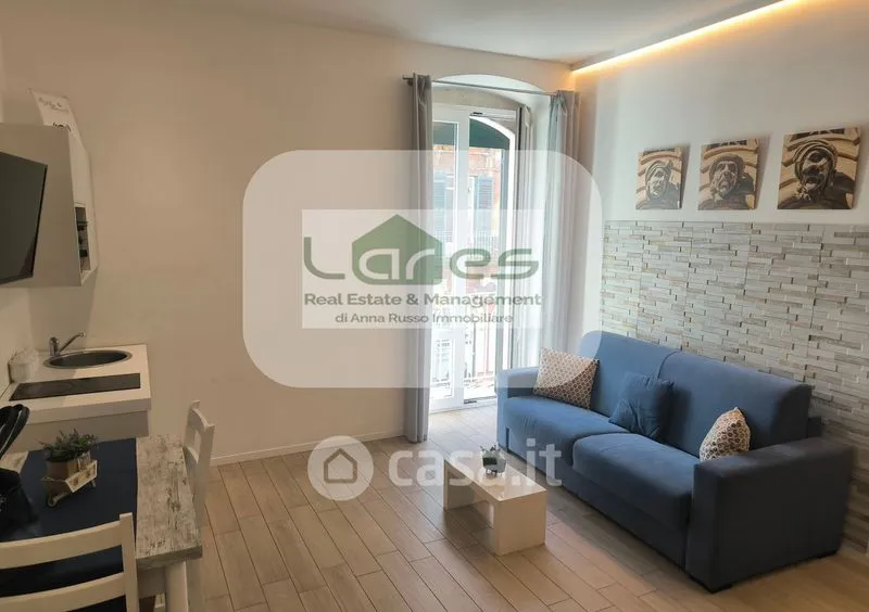 Soggiorno - Modern Studio with Balcony in Ragusa Superiore