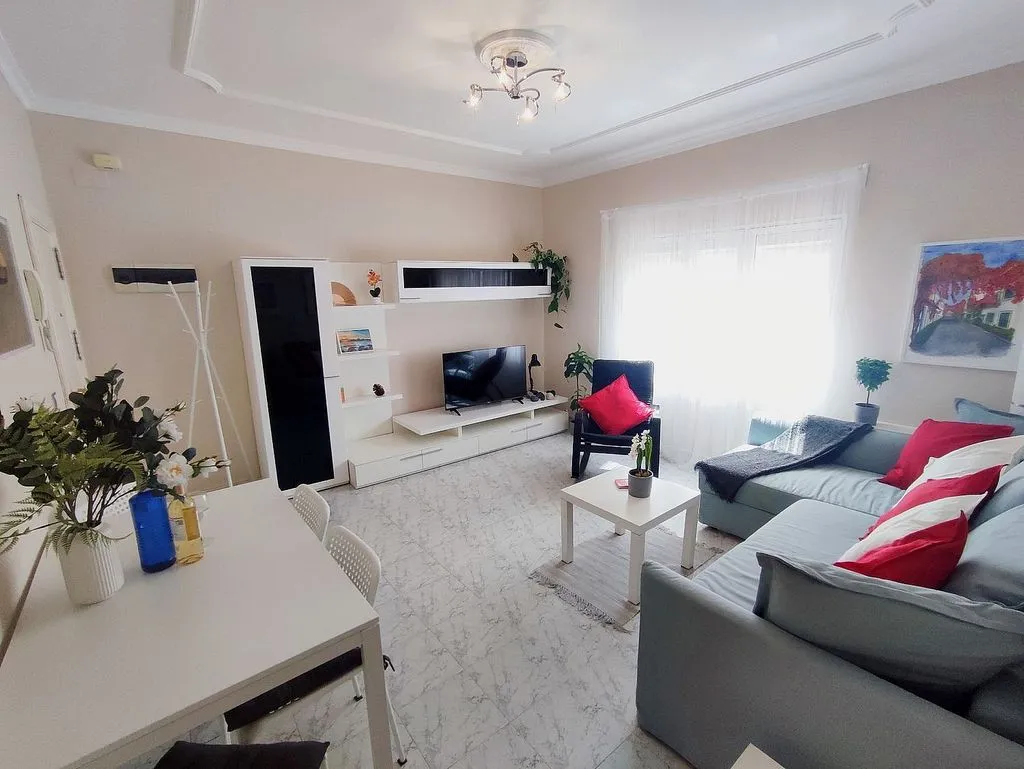 Séjour - Furnished Apartment with Sea View in Isleta