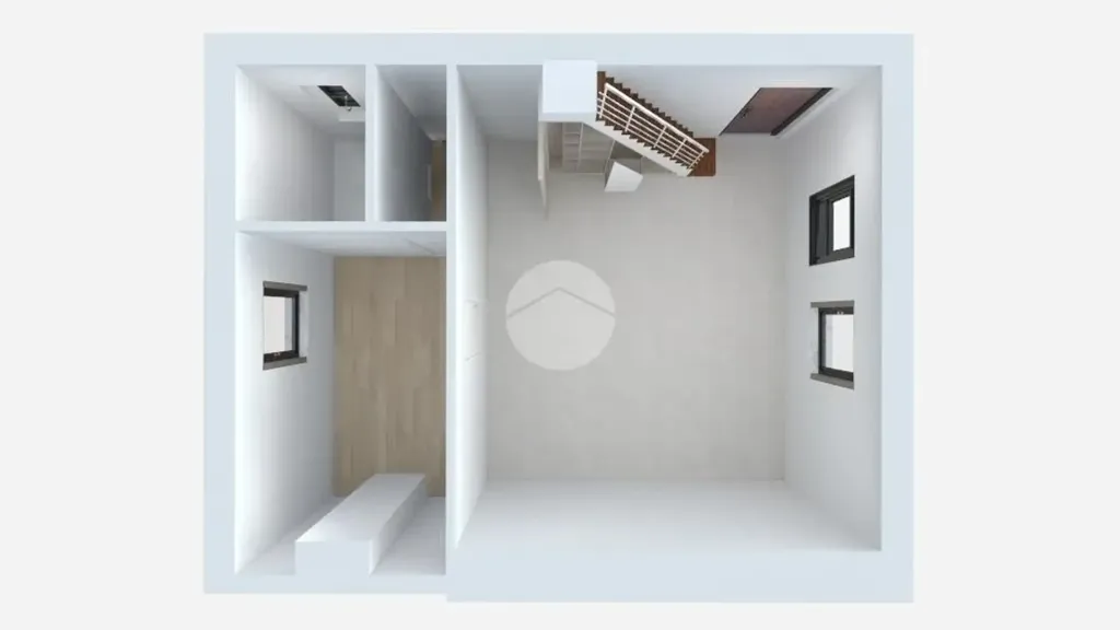 Planimetria - Triplex Apartment with Garden View in Milan
