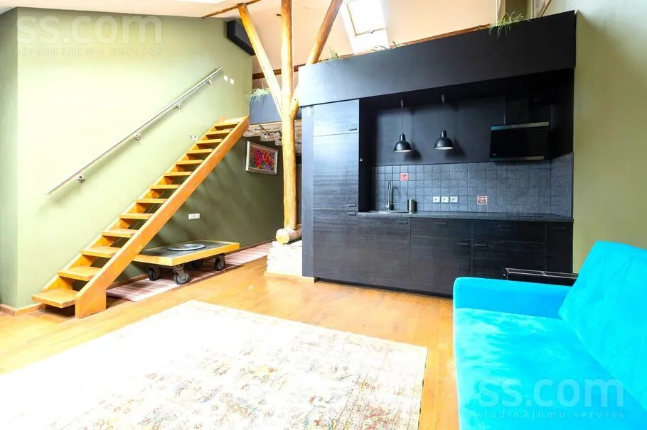 Soggiorno - Apartment with Private Viewing Tower in Riga Centre