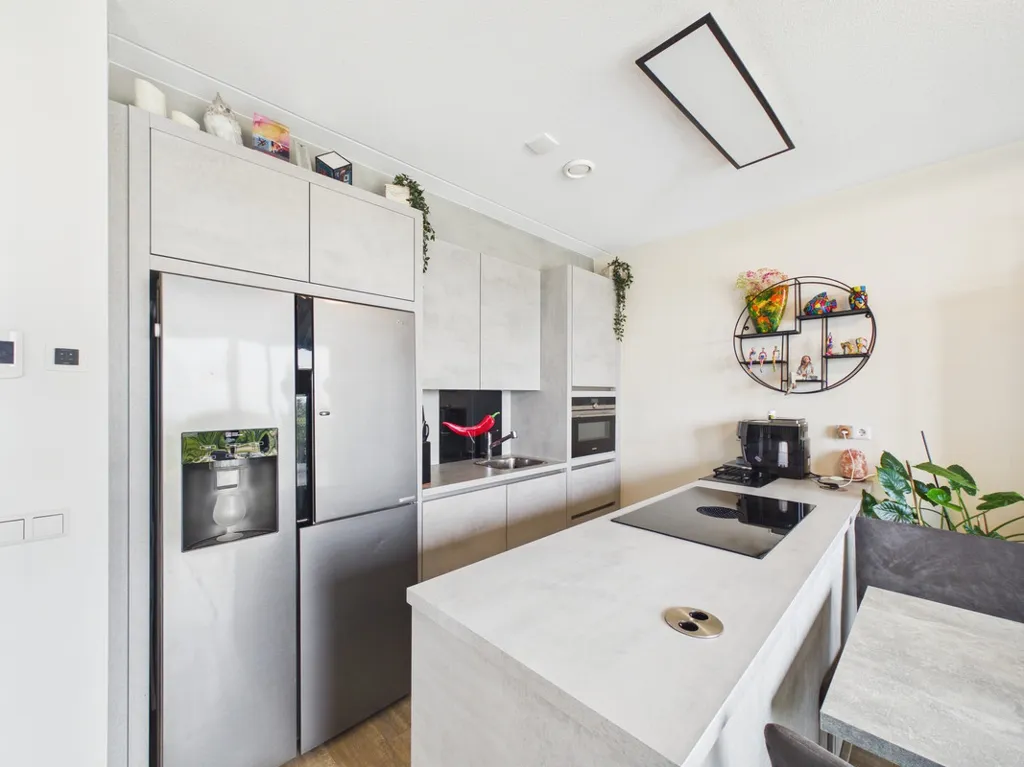 Cuisine - Galerij Flat with Westerschelde View in Terneuzen
