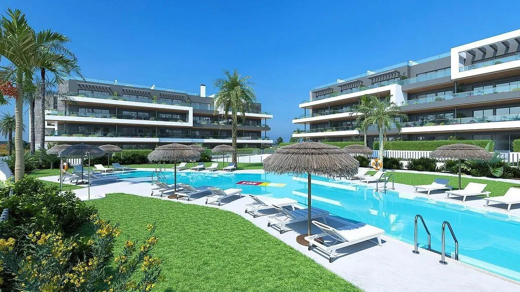 Bassein - 1-Bedroom Apartment with Pool in Torreta