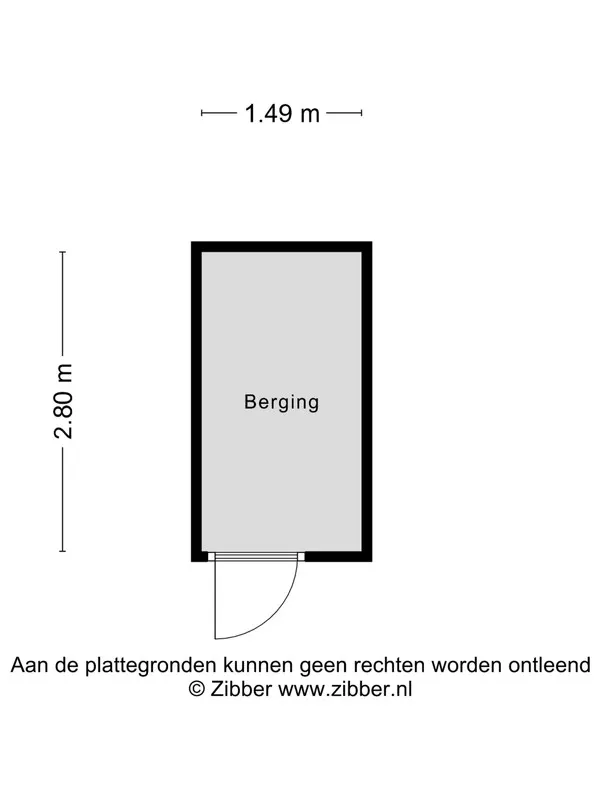 Plaan - Appartement with Balcony in De Bothoven, Enschede
