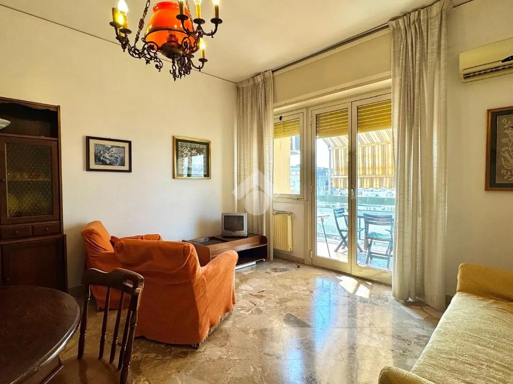 Living Room - Panoramic 3-Bedroom Apartment in Palermo