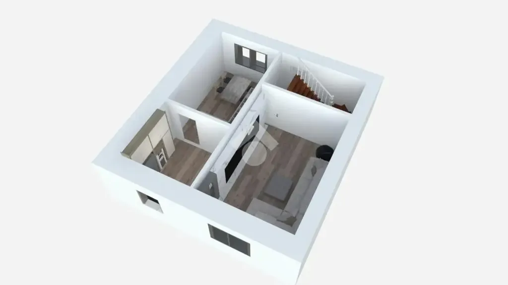 Plan - Rustic Villa with Private Garden in Majano