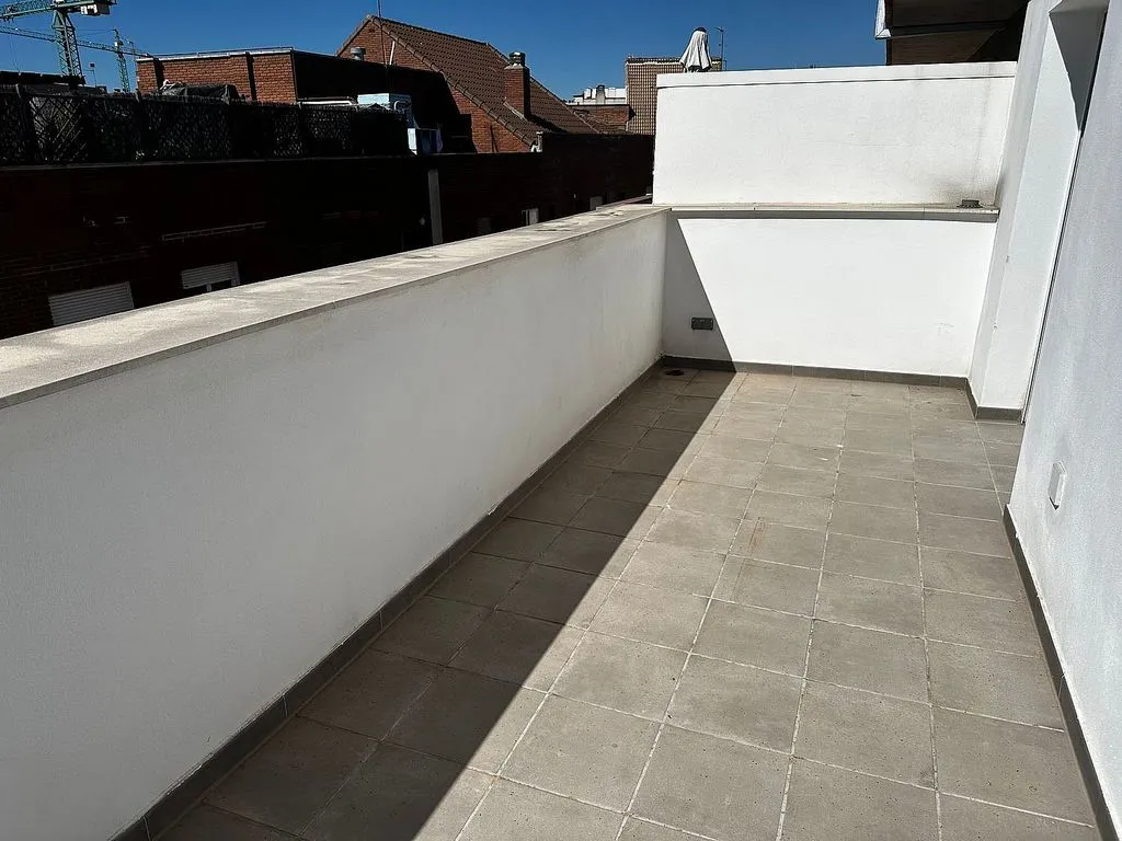 Terrace - Studio with Air Conditioning in Majadahonda Centre