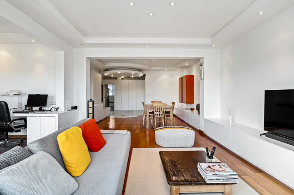 Soggiorno - Three-Bedroom House in Antwerp