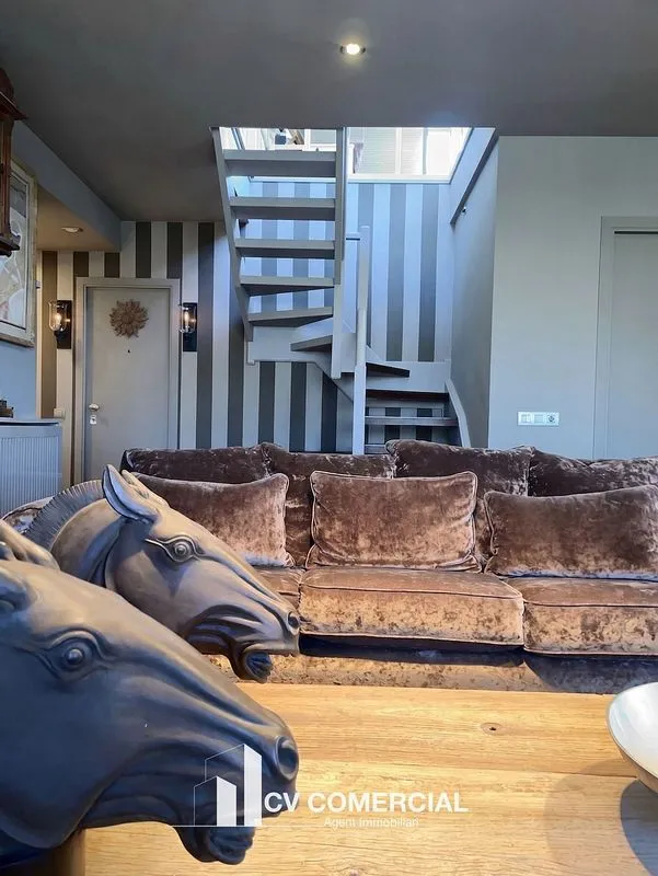 Soggiorno - Luxury Duplex with Sea View in Tiana