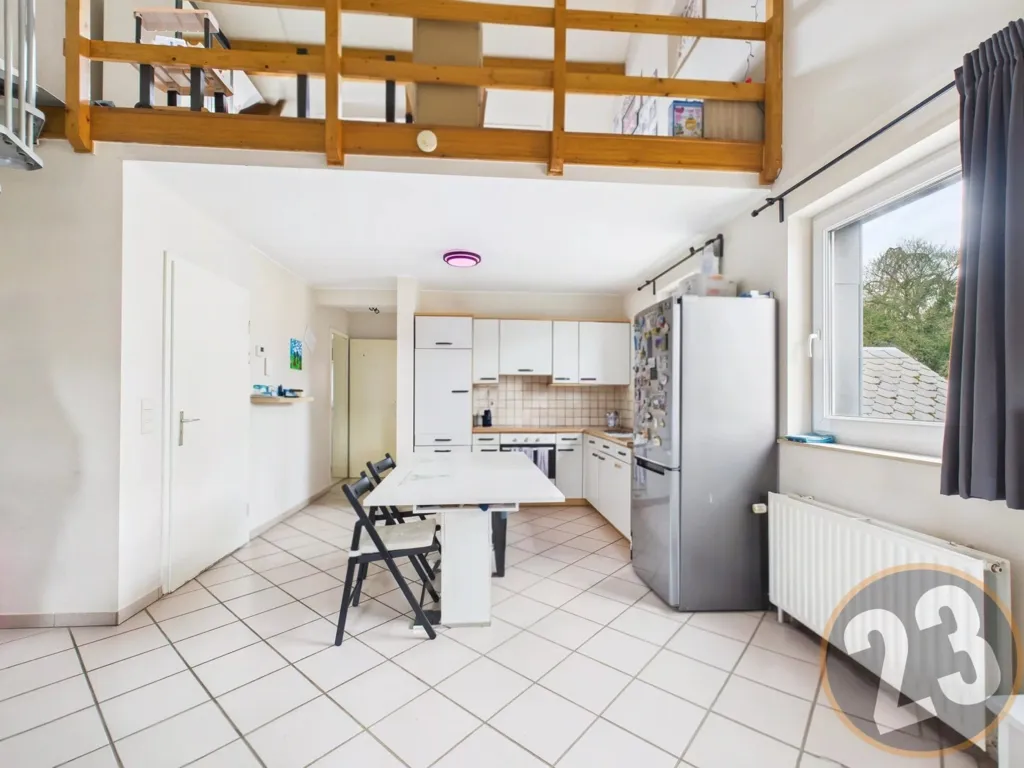 Cuisine - Duplex avec Grand Garage à Nobressart