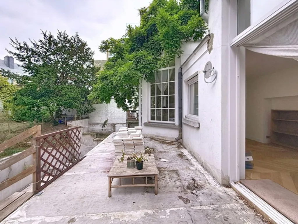 Terrasse - Duplex avec Jardin dans le Quartier Louise