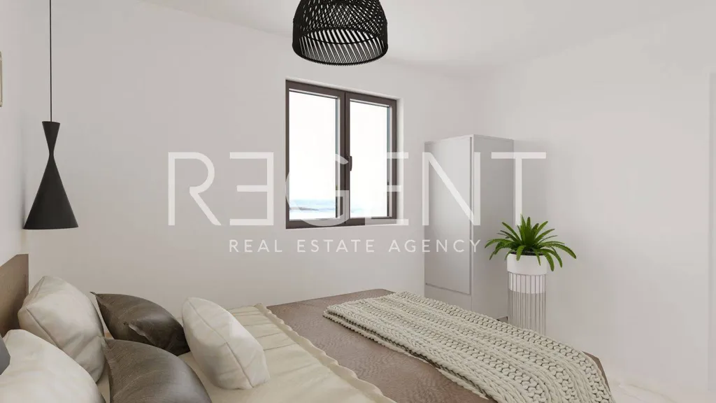 Chambres - Two-Bedroom Apartment with Terrace in Podgora