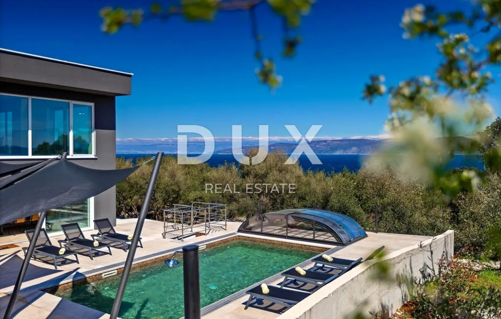 Piscina - New Villa with Pool near Labin