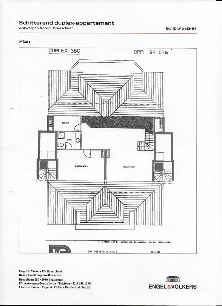 Duplex avec Terrasse et Vue sur le Vert à Brasschaat