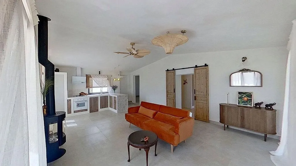 Séjour - Rustic House with Sea and Mountain Views in Coll de l'Alba