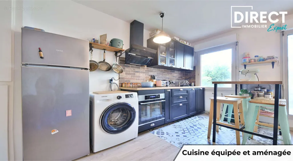 Cucina - 2-Bed Flat with Garden-Terrace in Alfortville