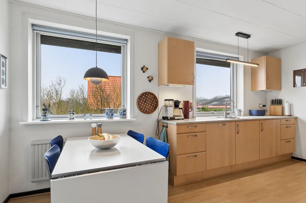 Cucina - Estate Villa with Lake View in Rødding