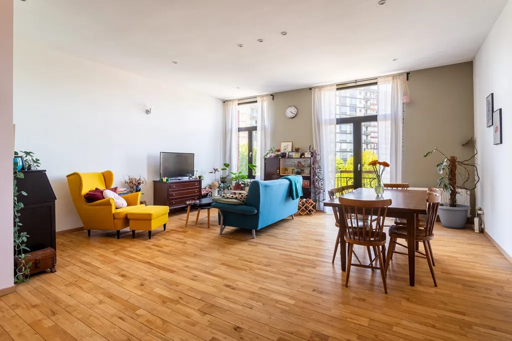 Séjour - Appartement avec Terrasse Sud à Groenenhoek