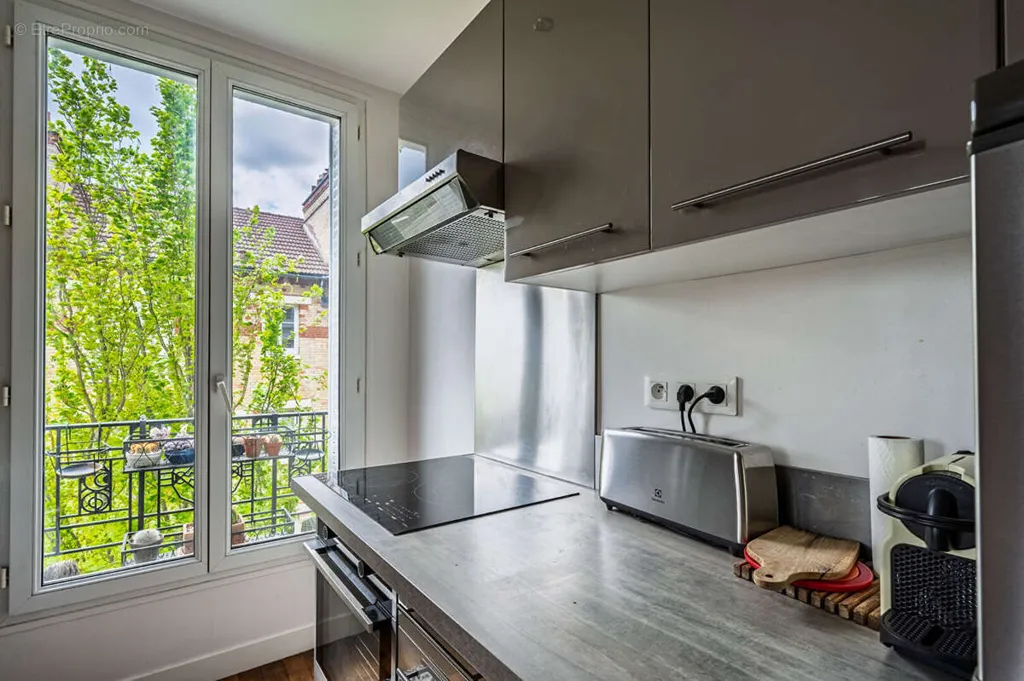 Köök - Bright 2-Bed Flat in Montrouge