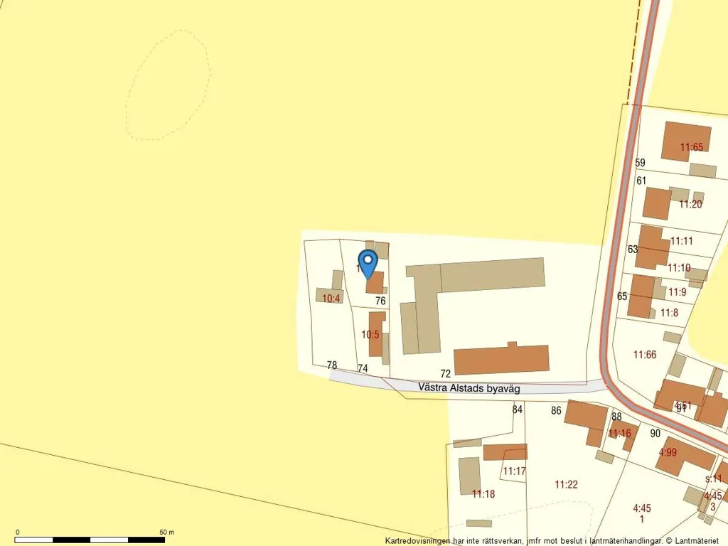 4-toaline maja asukohas Trelleborgs kommun