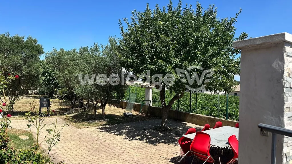 Terrass - House with Pool and View in Rochefort-du-Gard