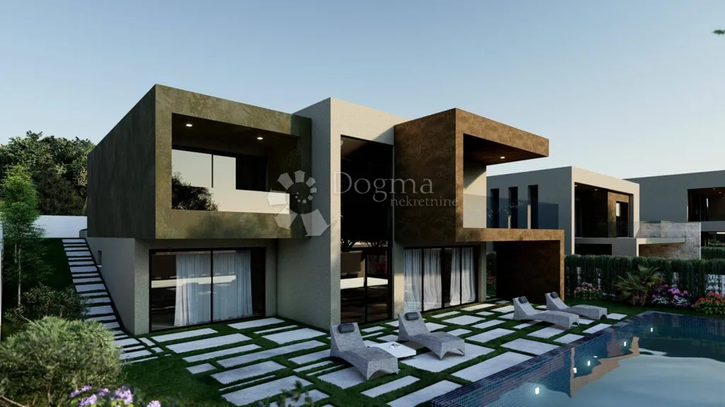 Piscine - Modern Villa with Sea View in Nin