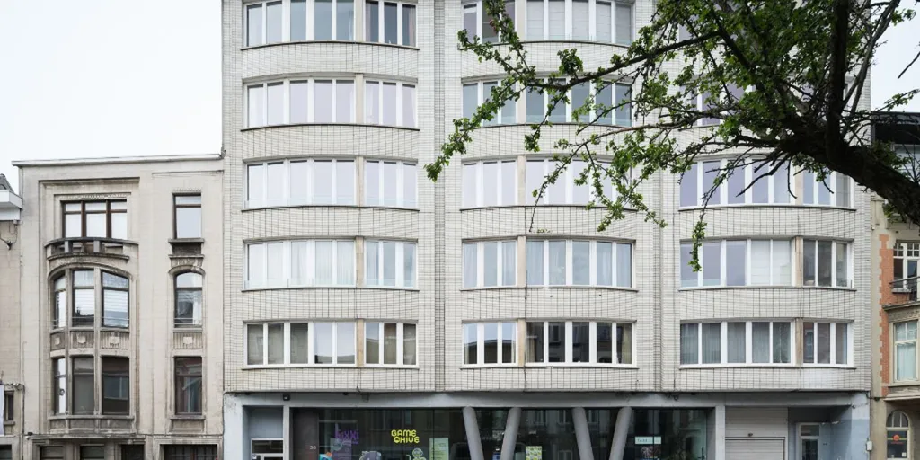 Extérieur - Appartement avec Terrasse près du Citadelpark à Gand