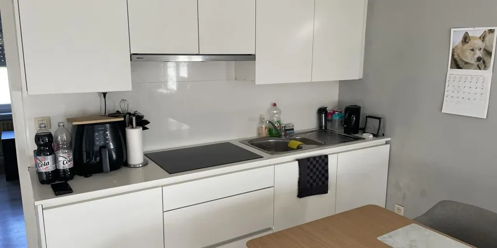 Cuisine - Appartement avec Jardin et Terrasse à Retie