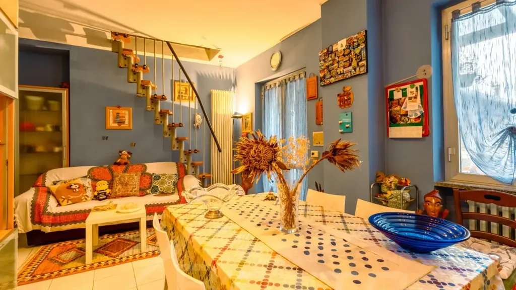Salle à manger - Semi-detached House with Workshop in San Maurizio d'Opaglio