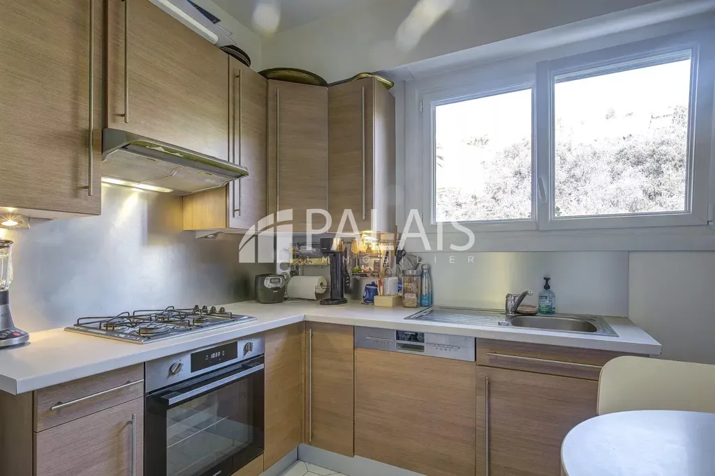 Köök - Apartment with Sea View in Nice Ouest