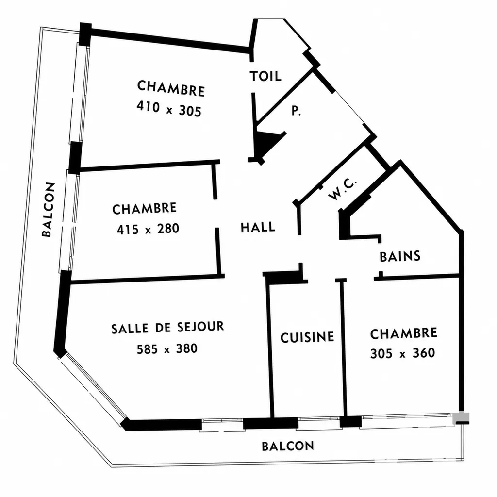 Plaan - City Centre Apartment with Balcony in Menton