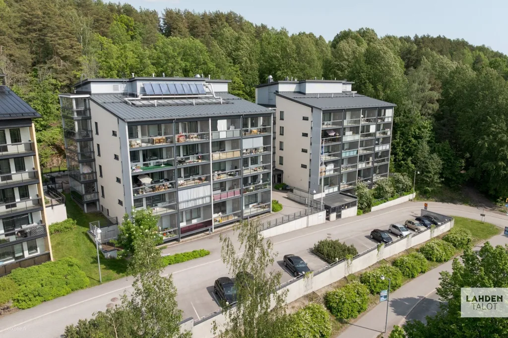 Vista aerea - Modern Apartment with Balcony in Lahti