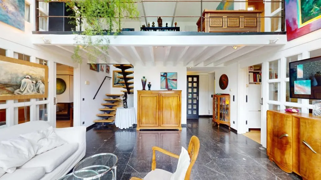 Living Room - Renovated Villa with Pool near Lasne Centre