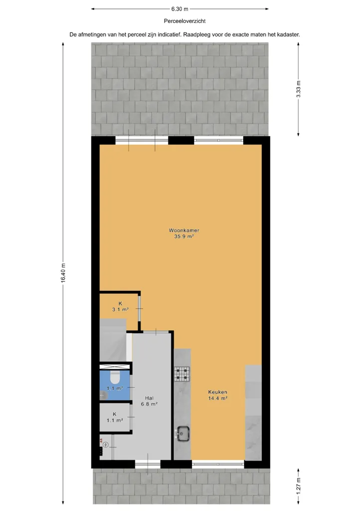 Plan - Maison 6 pièces à Leidschendam