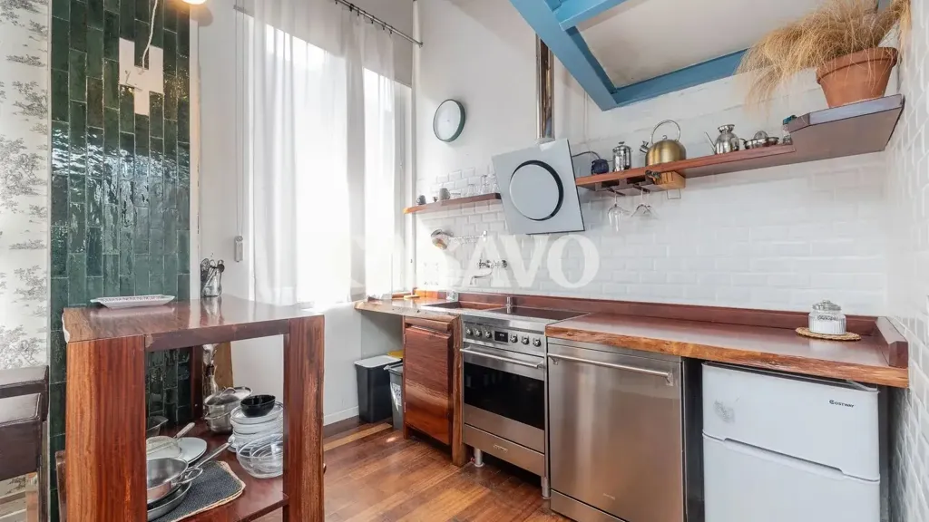 Köök - Modernised Two-Bedroom in Milan's Via Verro