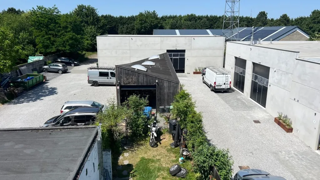 Vista aerea - Versatile House with Studio in Bierges