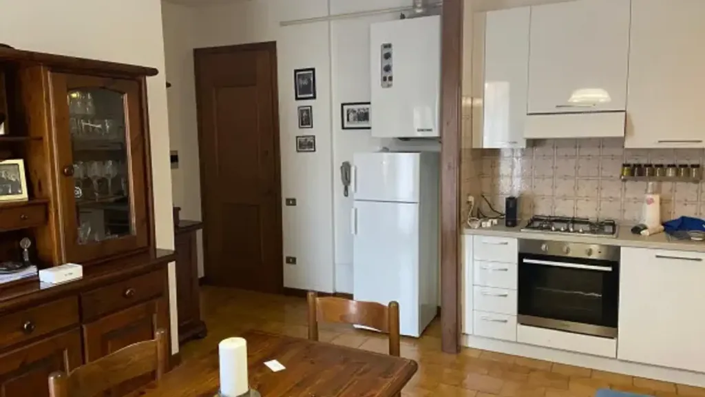 Cuisine - Apartment with Terrace in Pieve del Grappa