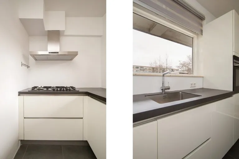 Cucina - Modern Apartment with Balcony in Amstelveen