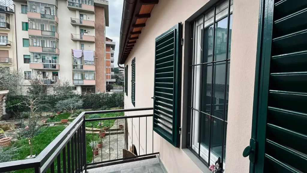 Balcony - Historic Villa with Garden in Florence