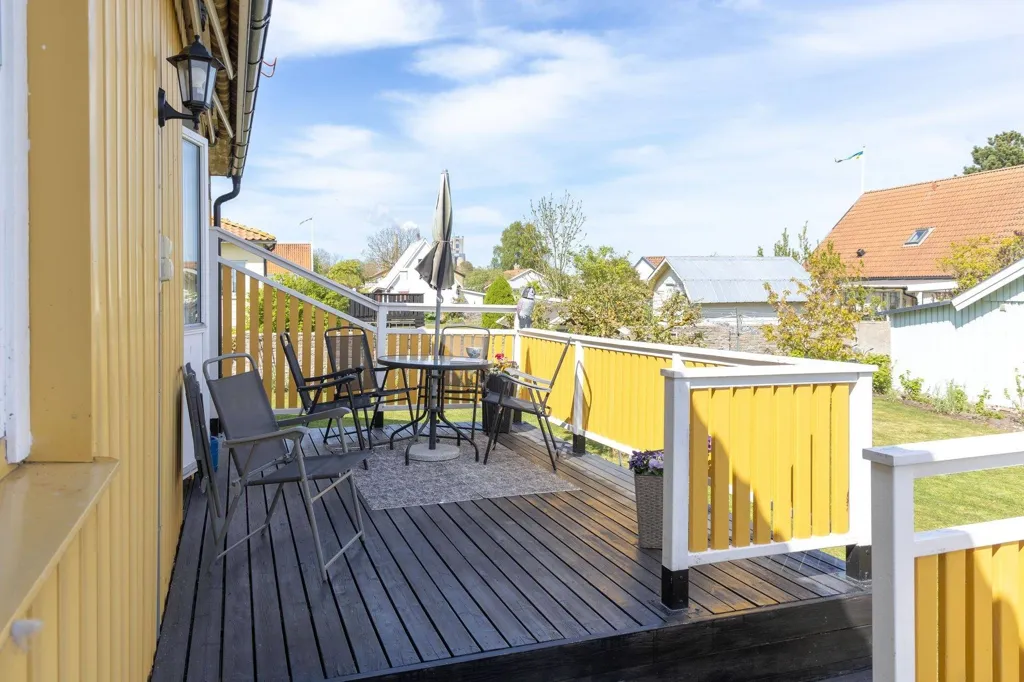 Terrace - Villa with Sea and Bogeviken Views in Slite