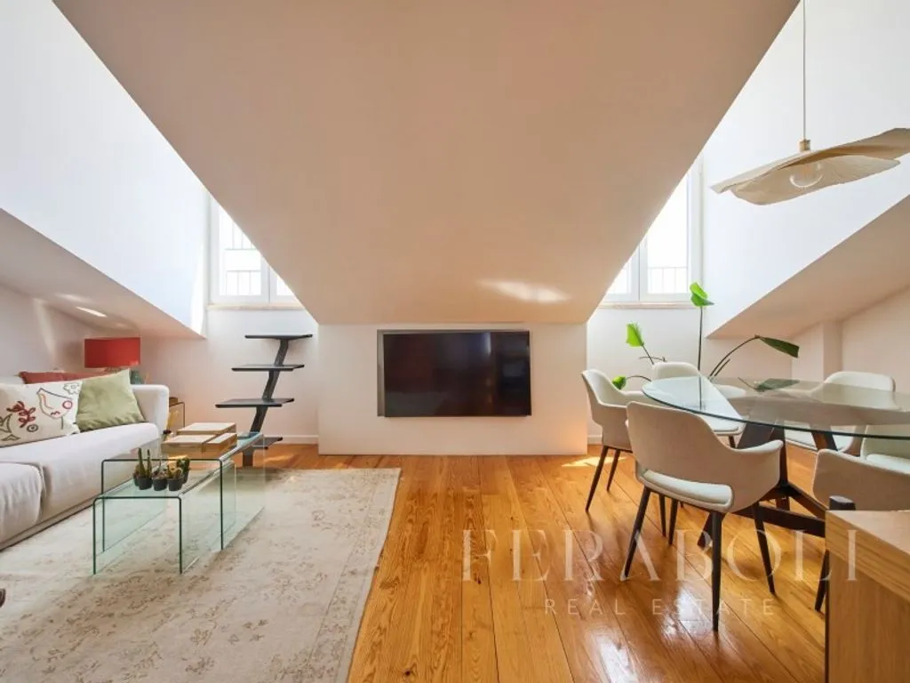 Séjour - Luxury Duplex Flat with River View in Lisbon