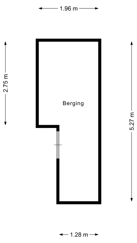 Floor Plan - High-End Industrial Loft with Skyline View in Rotterdam