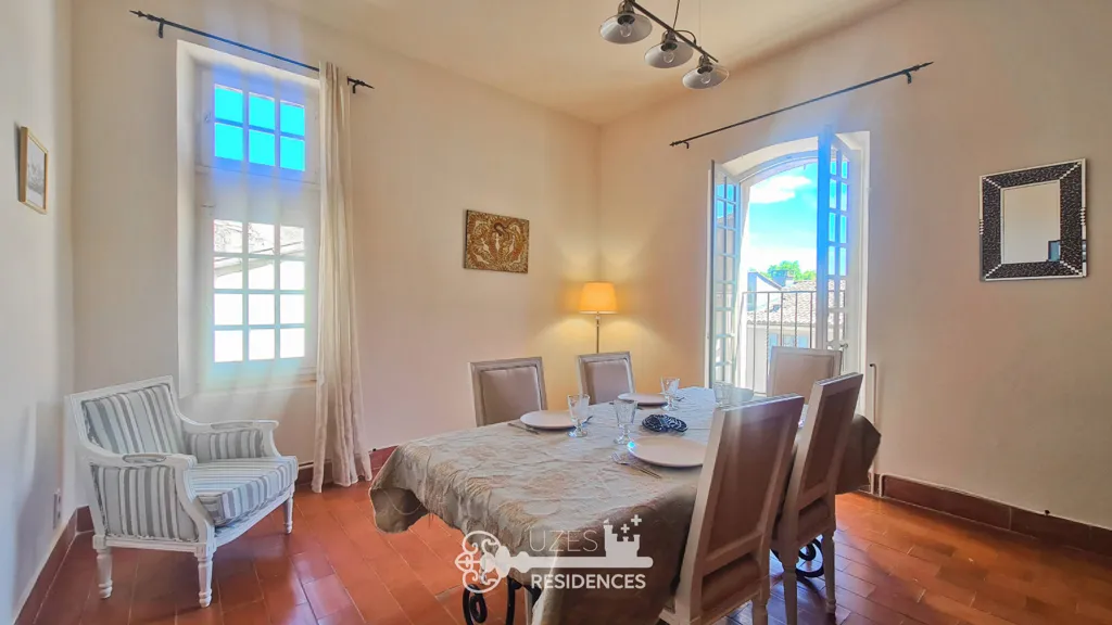 Sala da pranzo - Character Apartment in Uzès Historic Centre