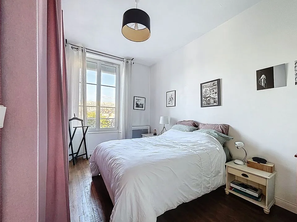 Bedrooms - Renovated Apartment with Views in Angers Centre