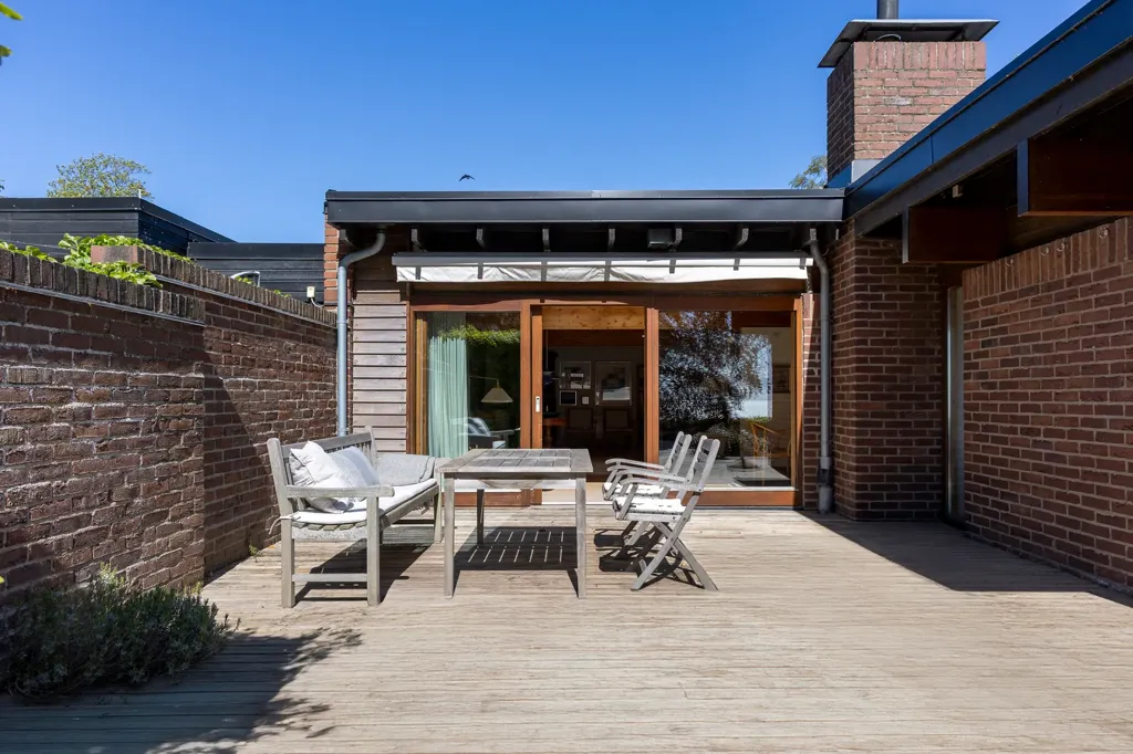 Terrasse - Architectural Villa with Sea View in Bjärred
