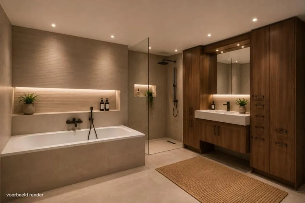 Salles de bain - Maison avec Espace Naturel à Herselt
